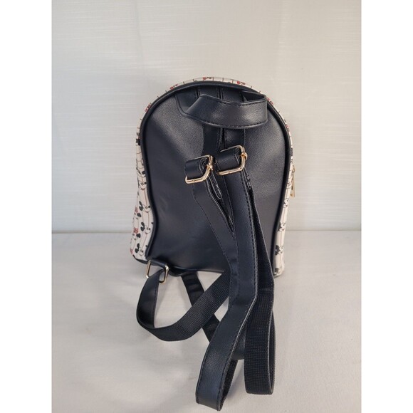 Disney Bioworld Leather Mini Backpack.  Mickey & Minnie Mouse. - Picture 3 of 6